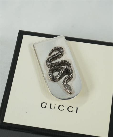 gucci geldklammer|gucci money clip snake.